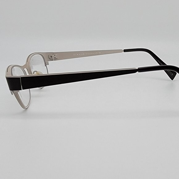Kliik Denamrk K-462 936 Brown Grey Horn Rim Eyeglasses Frame 49-18-135 main image 6